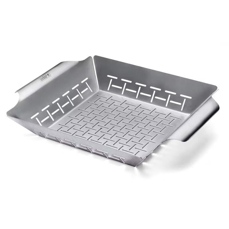 Weber | Deluxe Izgara Sepeti, Paslanmaz çelik, Büyük 30 x 35 cm