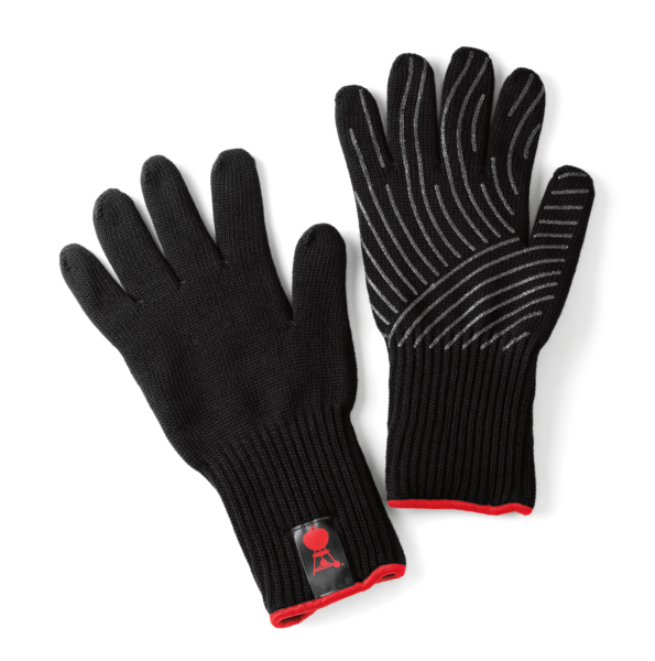 Weber | Premium Eldiven, S/M Beden, siyah, ısıya dayanıklı