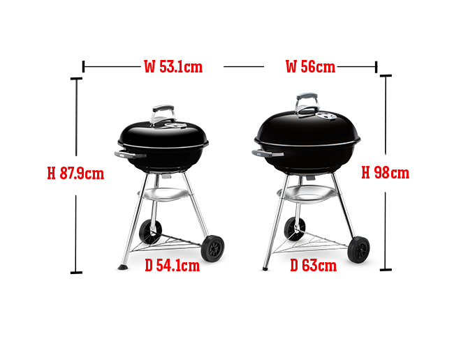 Weber | Compact Kettle, 57 cm, Black
