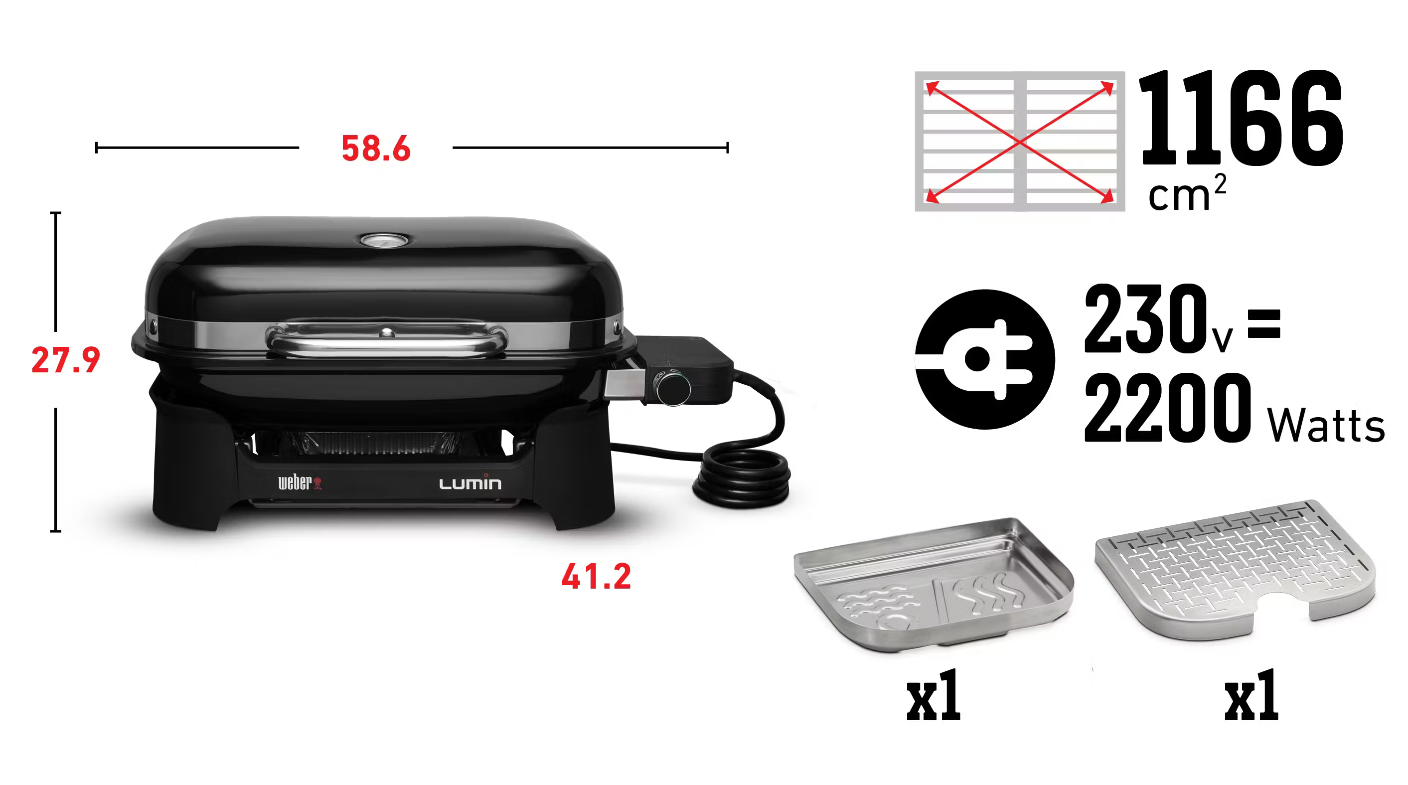 Weber | Lumin Compact Black