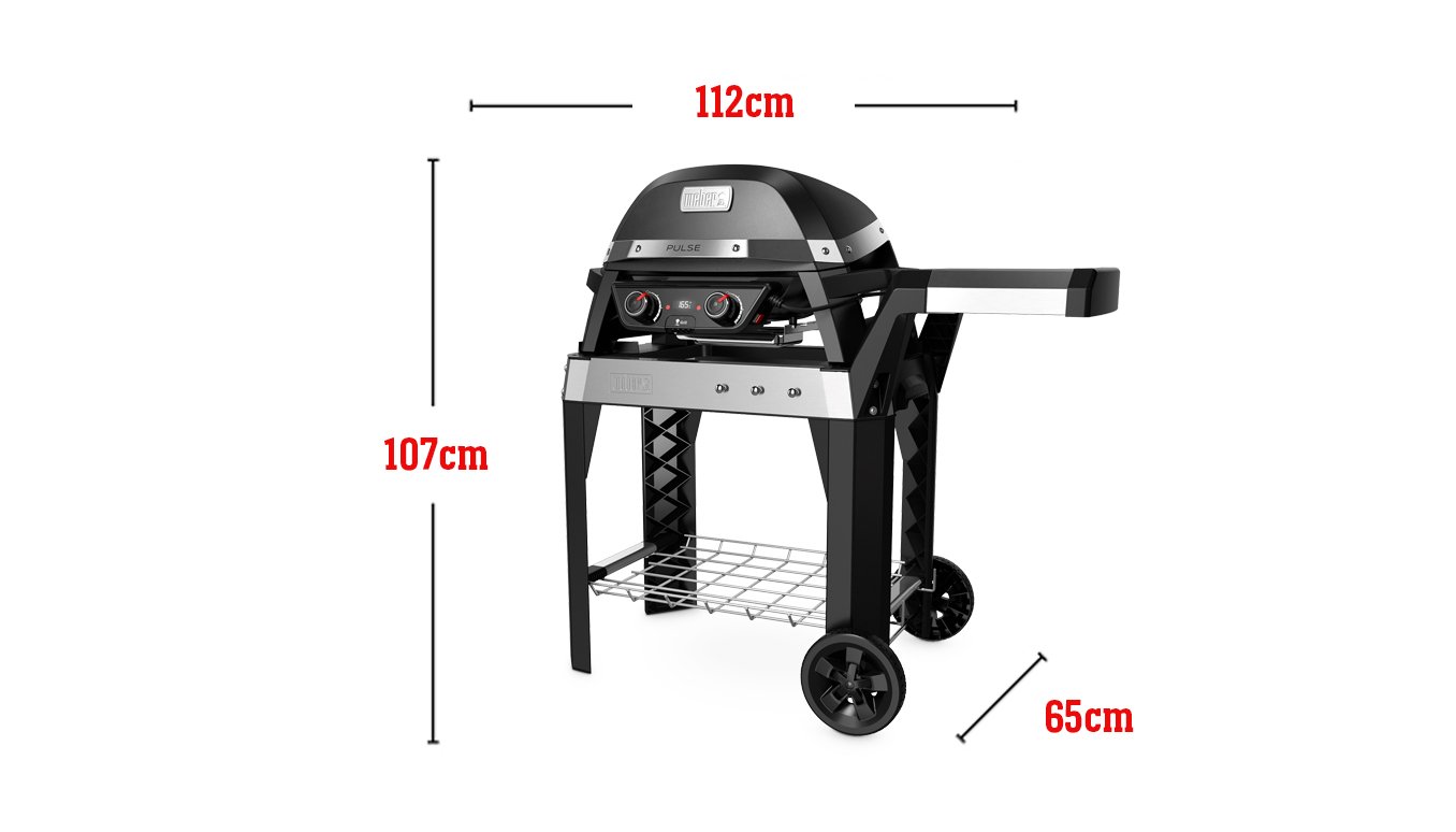 Weber | Pulse 2000 Elektrikli Barbekü Arabalı