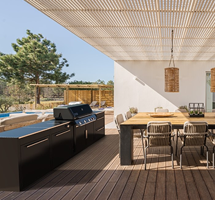 Built-in Outdoor Kitchen Kombinasyonları